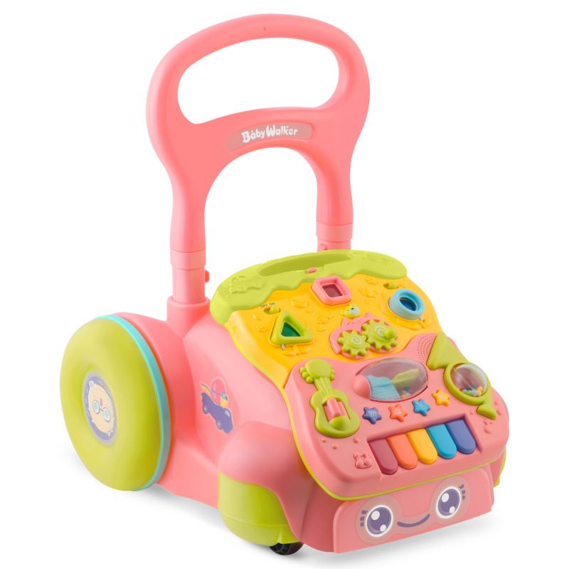 Chodzik edukacyjny interaktywny Ricokids RK-744 pchacz 2w1 z muzyką 1szt.