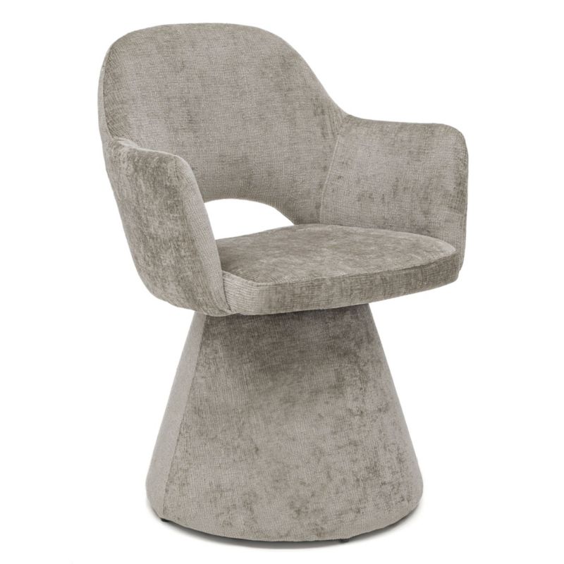 Krzesło fotel obrotowy MebleMWM PRIMA uf 03 ciemny beżowy 1 szt.