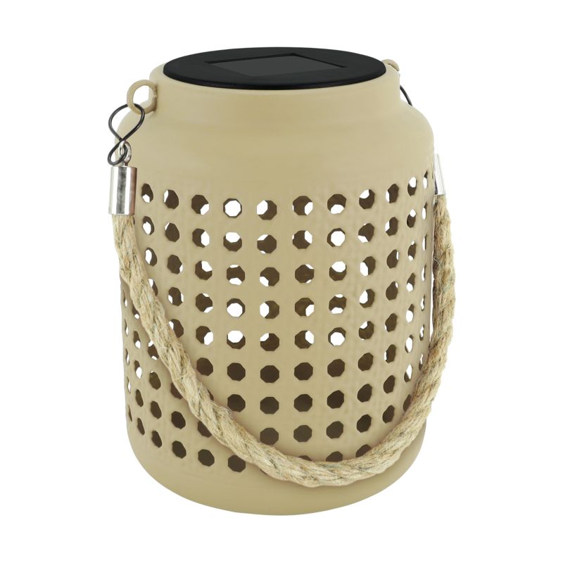 Lampa solarna LED Struhm Ralf beżowa