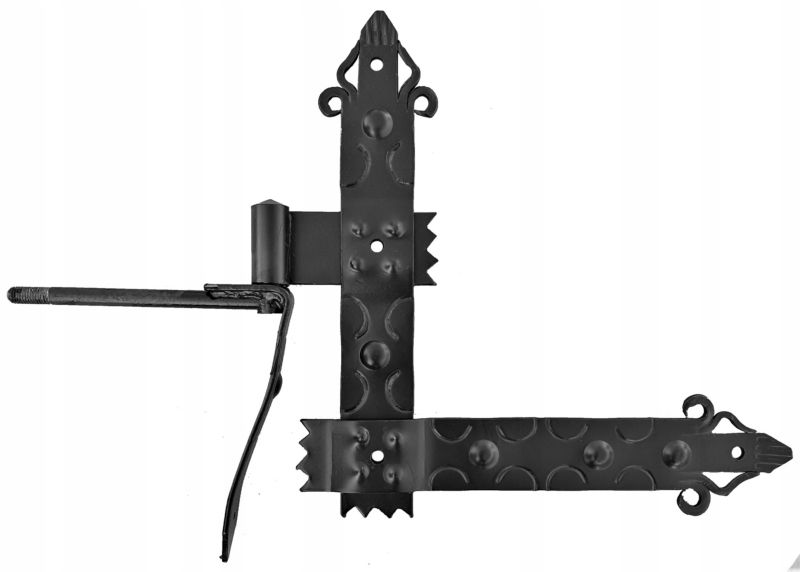 Zawias FEINZ Pasowy Kątowy Kuty Retro 350Mm Kpl 4 szt.