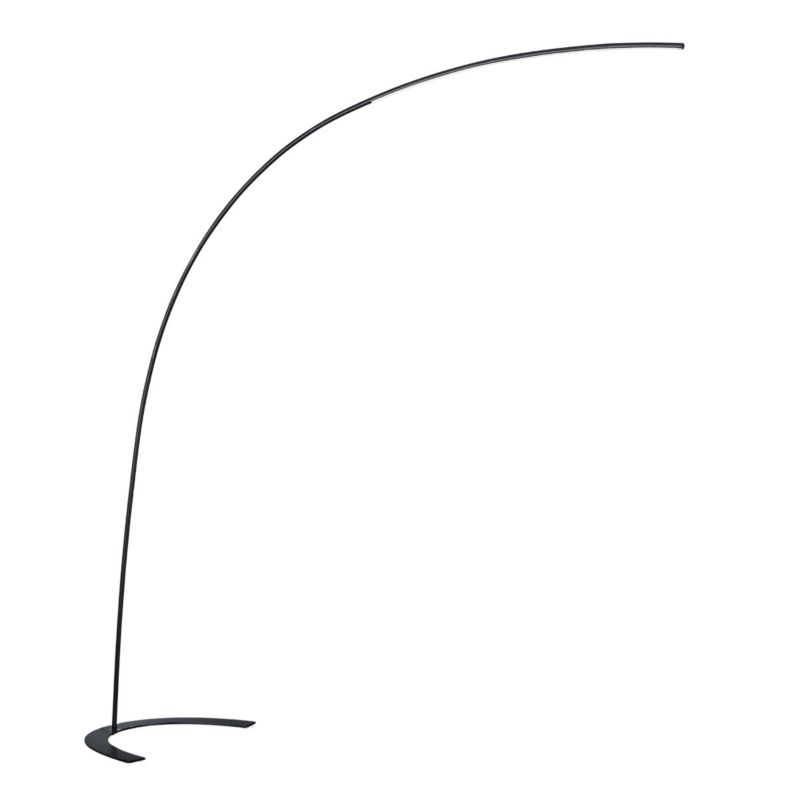 Lampa podłogowa stojąca Trio Shanghai czarna LED 18W 3000K 1800lm wym: 210 x 62 x 62 cm - 1 szt.