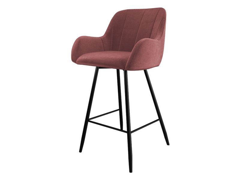 Krzesło barowe MIRJAN 24 Colin róż indyjski 1 szt.