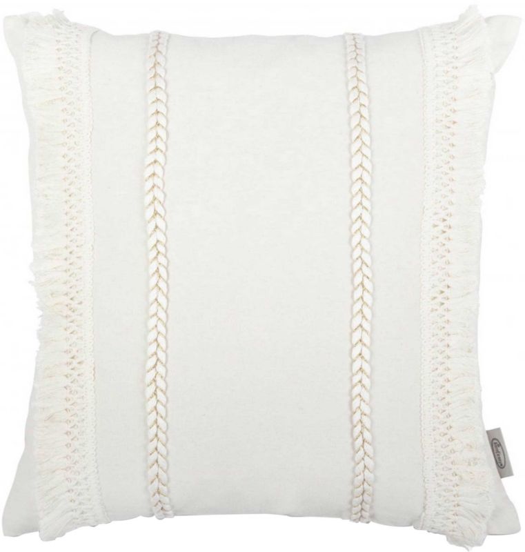 Poduszka Eurofirany Boho 45 x 45 cm naturalna