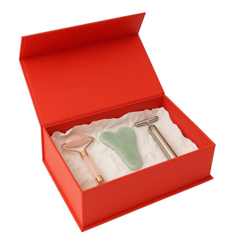 Pudełko Magnatyczne Neopak Czerwone 250x180x70mm Eleganckie Pudełko Ozdobne 1 szt.