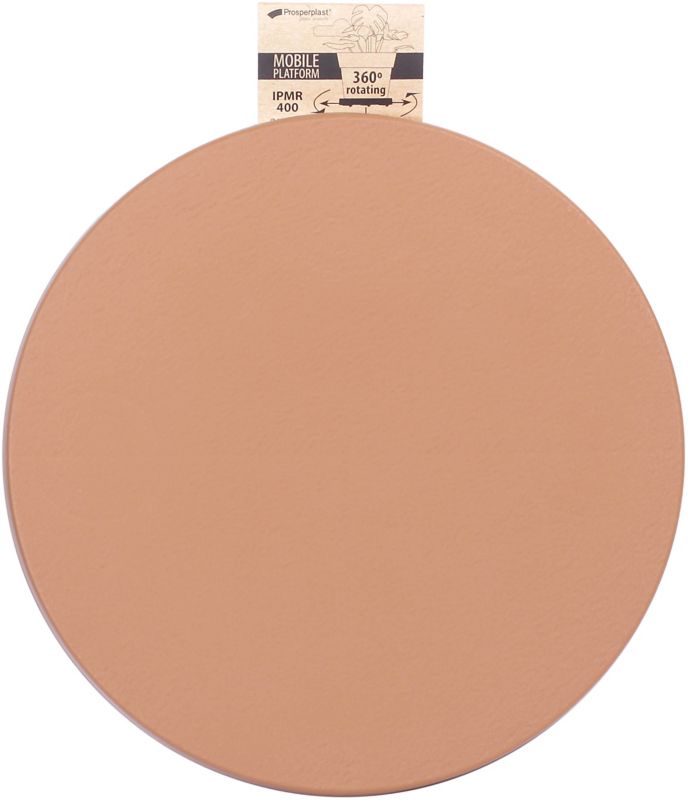 Podstawka okrągła na kółkach Prosperplast terakota