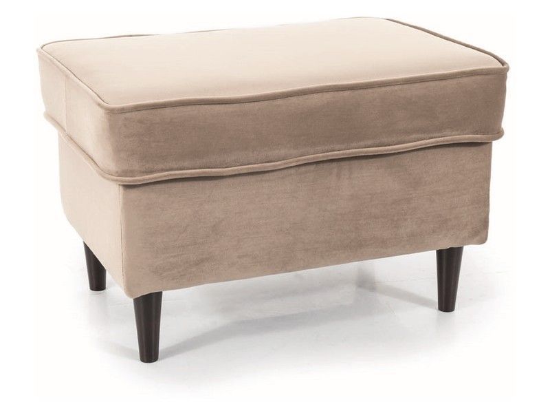 Pufa Signal RON VELVET ciemnobeżowa 1 szt