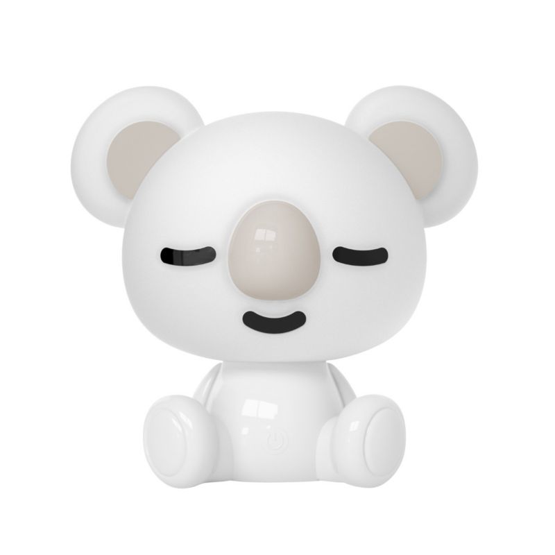 Lampka stołowa Polux Koala biała LED 2.5W 4000K + RGB 110lm dziecięca IP20 wym: 25 x 25.5 x 17 cm tworzywo sztuczne - 1 szt.