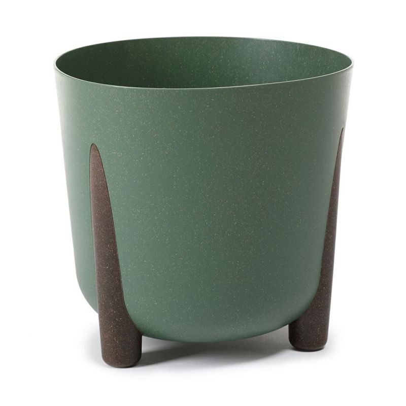 Donica HowHomely Tworzywo ECO Zielona 25cm