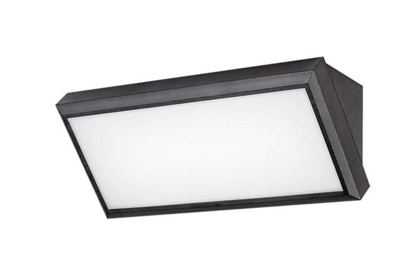 Kinkiet ścienny zewnętrzny Rabalux Rapla czarno-biały LED 12W 4000K 1000lm IP54 wym: 12,5 x 27 x 11 cm tworzywo sztuczne - 1 szt.