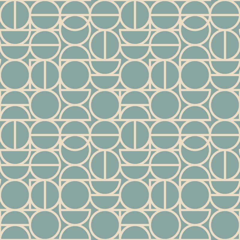 Tapeta winylowa na flizelinie GoodHome Unique Geo jasnozielona