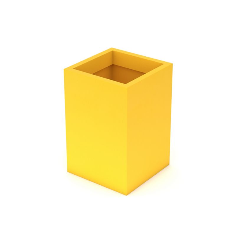 Doniczka PD Concept Do Domu Ogrodu QUADRI Żółta 1 szt