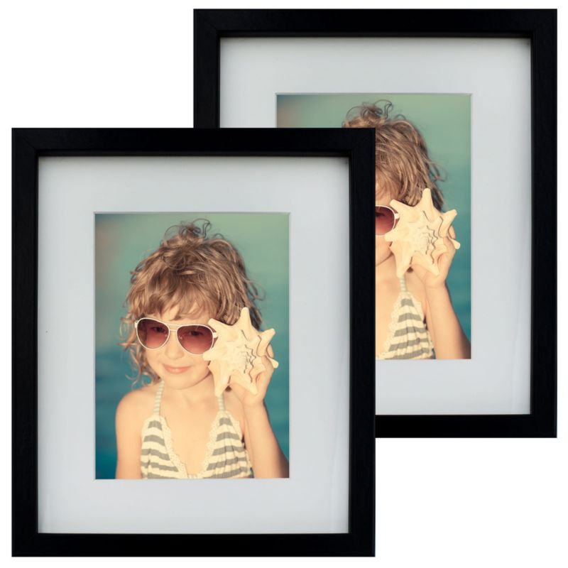 Zestaw ramek BD art Basic 20x25 z passe-partout 13x18 czarny 2 szt.