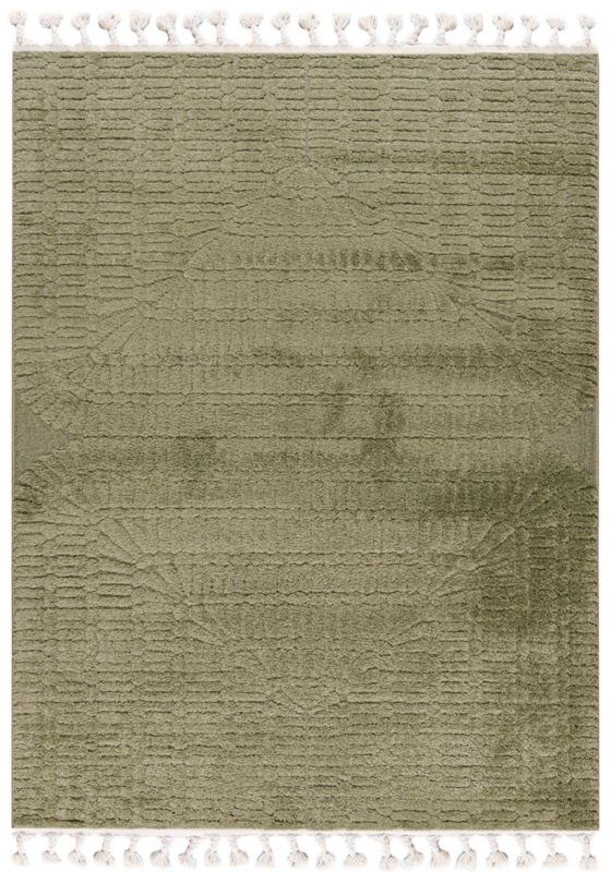 Dywan Wewnętrzny Pisa Bosco Prostokąt Mazovia 160x230 cm Zielony Motyw Geometryczne Łuki 1 szt.