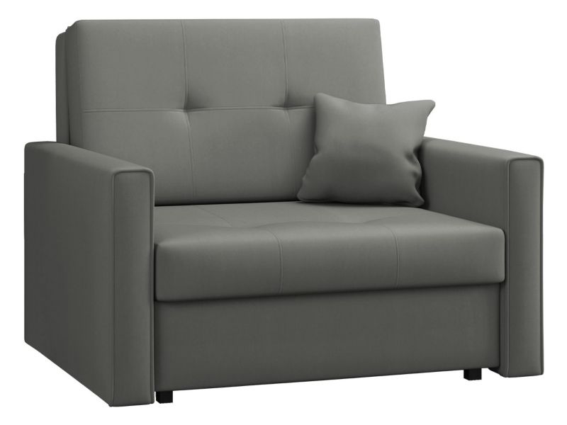 Kanapa rozkładana MIRJAN 24 Viva Bis I plusz stalowy szary 1 szt.