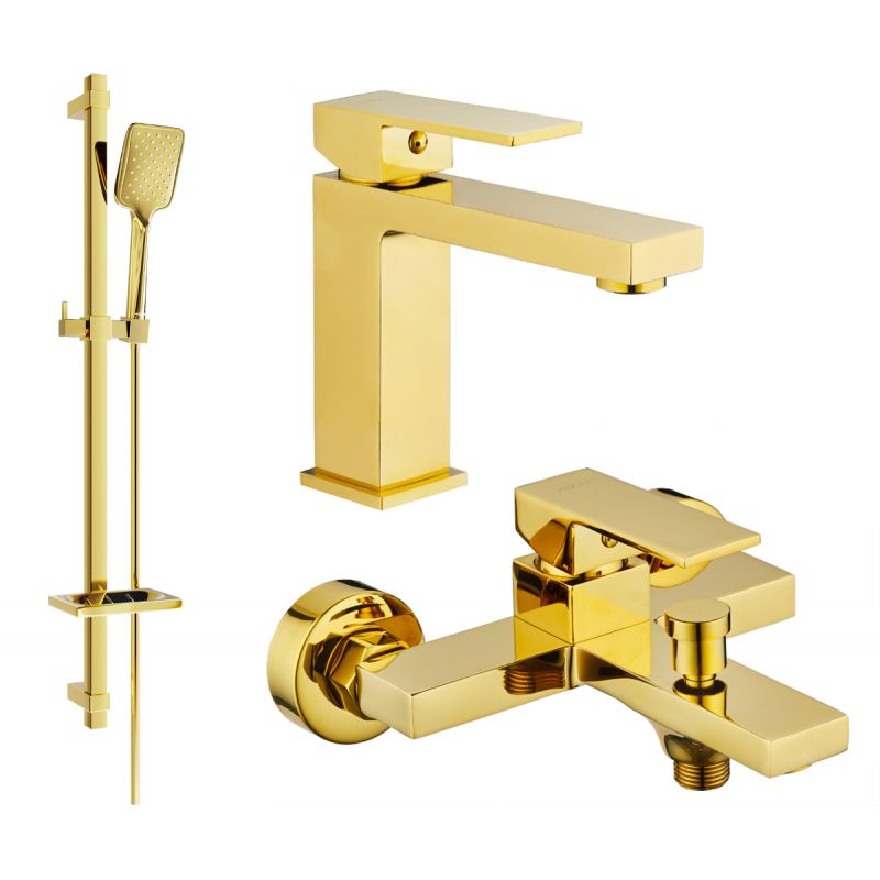 Zestaw wannowy Mexen Uno złoty 71403DQ62-50 1 szt.