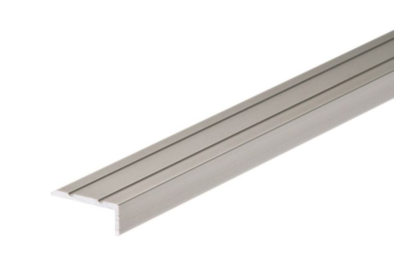 Profil schodowy klejony Cezar Szampan 2700x25x10mm aluminiowy 1 szt.