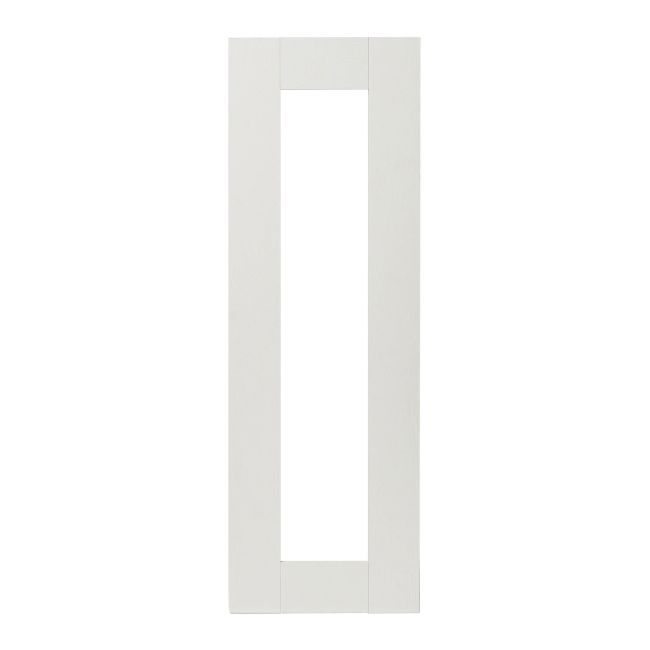 Front kuchenny do szafki wiszącej z przeszkleniem GoodHome Alpinia 29,7 x 89,5 cm ivory mat