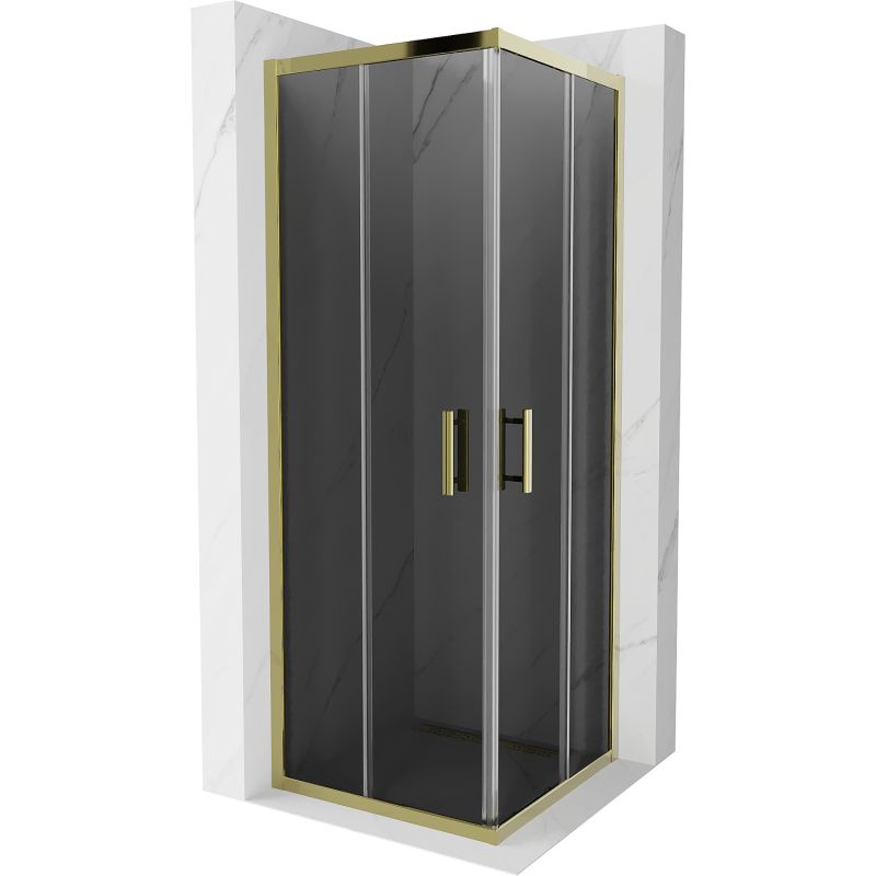 Kabina prysznicowa Mexen Rio grafit złoty 1 szt.