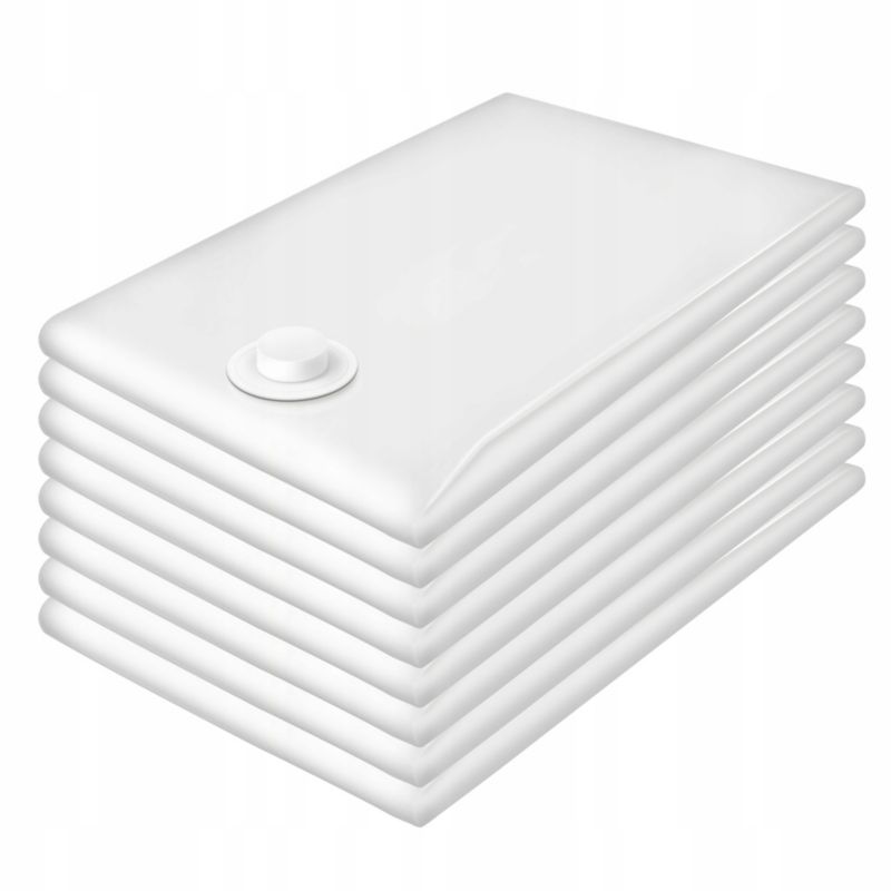 Worki próżniowe, Sillar, na odzież, pościel, 70x100cm, PA/PE, 80 Mikronów, 7 warstw, 8szt