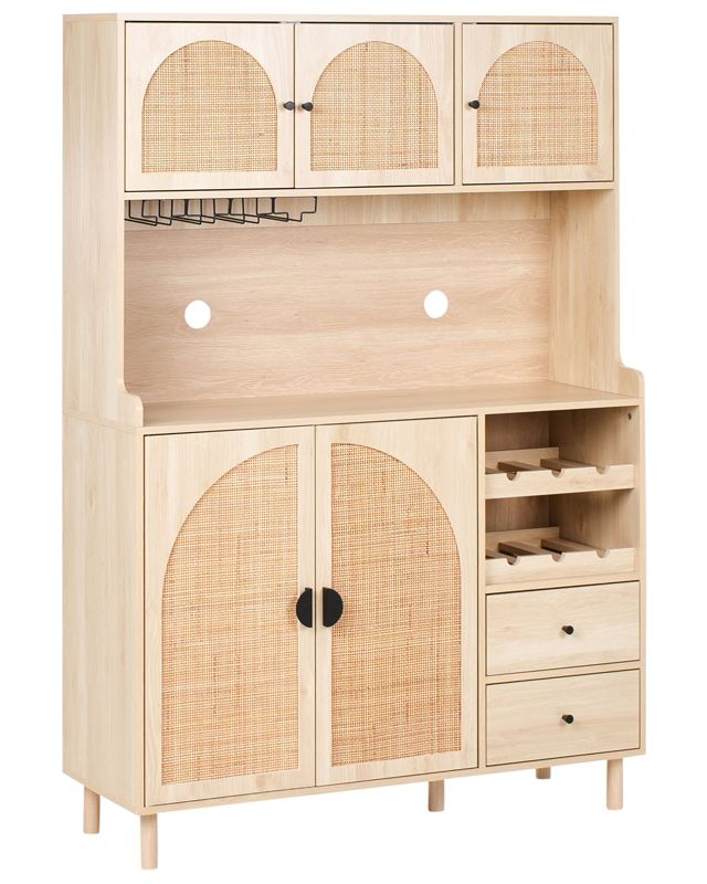 Kredens Campbellton 120 cm Jasnobrązowy 1 szt.