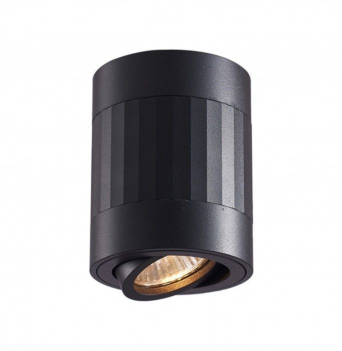 Reflektor sufitowy Ecolight Spot czarny 1 x GU10 x 35W IP20 wym: 10 x 8 x 8 cm - 1 szt.