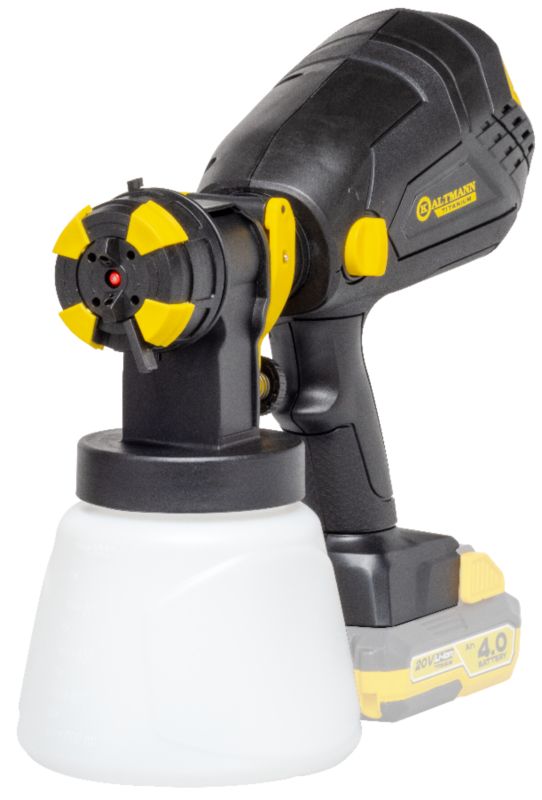 Pistolet malarski akumulatorowy Kaltmann Titanium KTI-PMA20V 20V 3 dysze 1L (samo urządzenie) 1 szt.