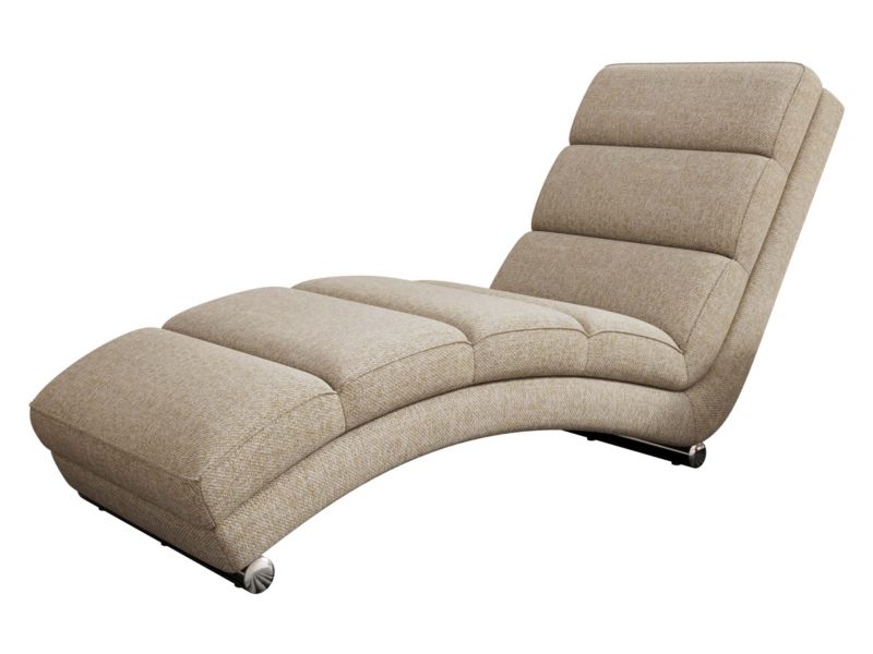 Szezlong MIRJAN 24 wypoczynkowy Holiday jasnobeżowy 1 szt.