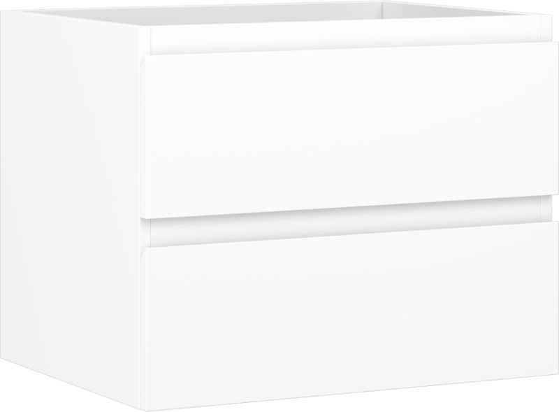 Szafka łazienkowa podumywalkowa Mexen Orio biała mat 60x47 cm 2 szuflady 1 szt.