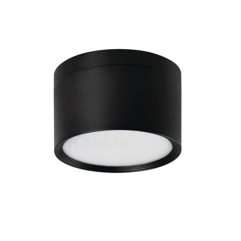 Spot Kanlux Tiberi czarny LED 20W 4000k 2200lm do łazienki IP54 wym: 17 x 17 cm aluminium - 1 szt.