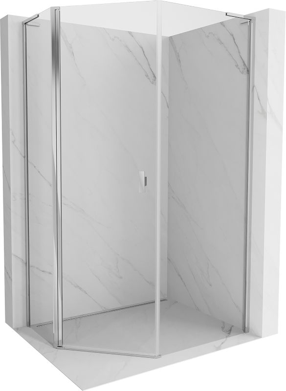 Pięciokątna Kabina prysznicowa Mexen Mist L transparent 80x90 cm 1 szt