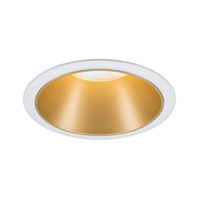 Lampa do zabudowy Paulmann Cole Coin LED 6,5W IP44 Biała-Złota 3 poziomy ściemniania 1 szt.