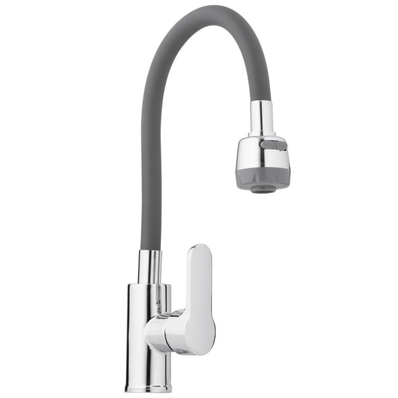 Bateria kuchenna POGO-GRY - Yoka Home stojąca elastyczna szara - 1 szt.