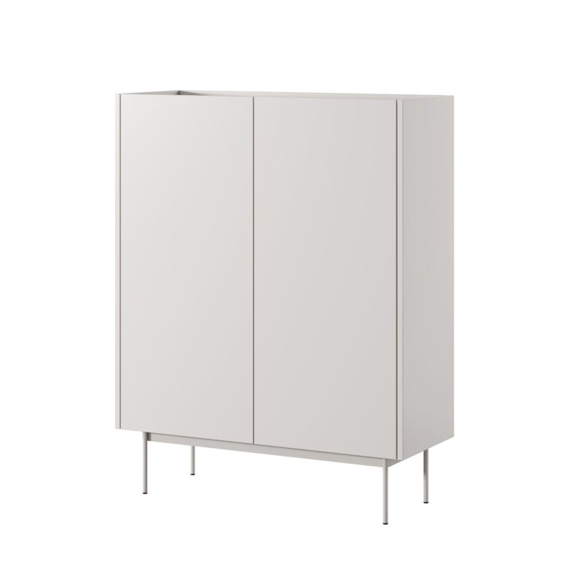 Komoda dwudrzwiowa Bettso Color 97 cm wysoka kaszmir 1szt.