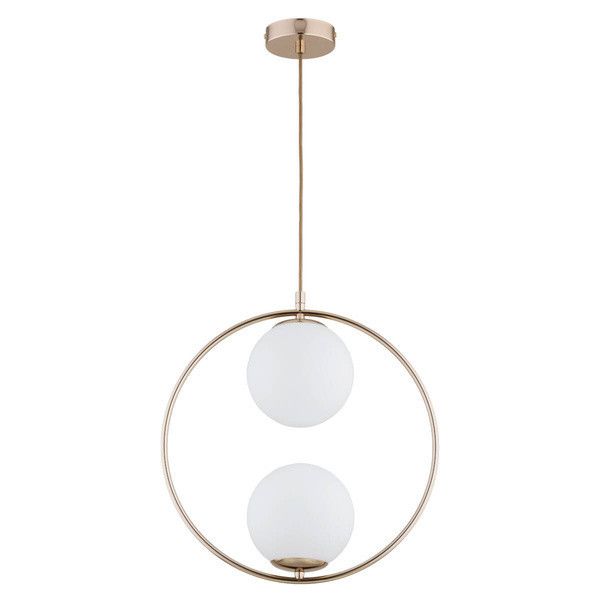 Lampa wisząca Alfa Avia 4429 złota nowoczesna 2xE14 x 10W 1 szt.