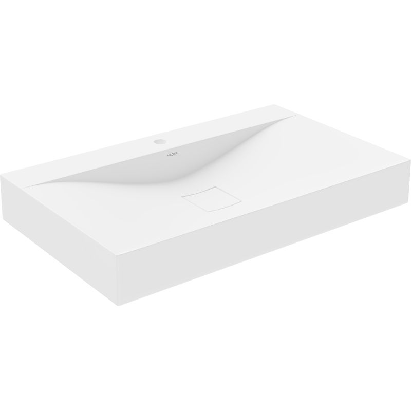 Umywalka nablatowa Mexen Poli biała 80x48 cm 1 szt.