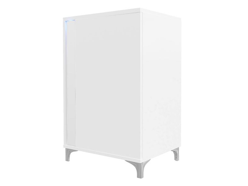 Komoda MIRJAN 24 Marco 50 lewa biały + biały połysk 1 szt.