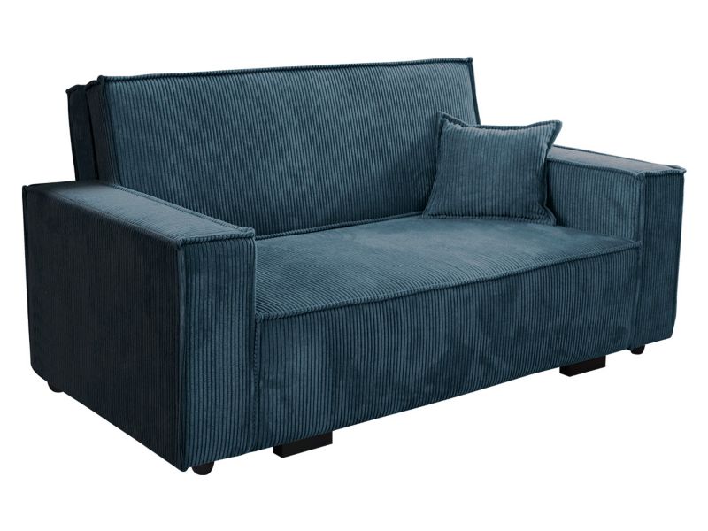 Kanapa rozkładana MIRJAN 24 Viva Star Sztruks III kobaltowy 1 szt.