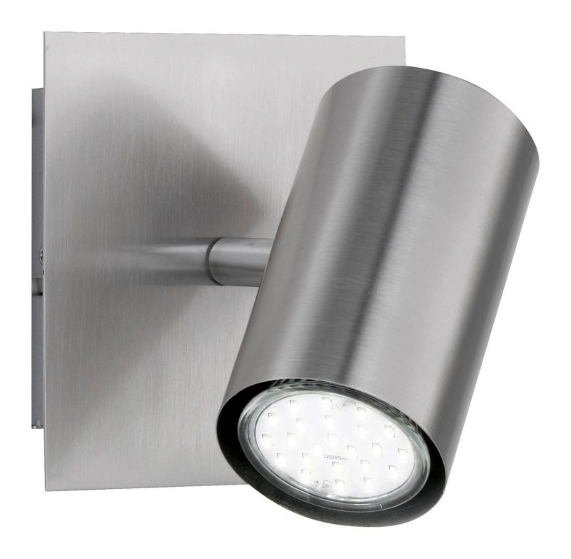 Kinkiet ścienny Trio Marley srebrny 1 x GU10 x IP20 wym: 12 x 12 cm - 1 szt.