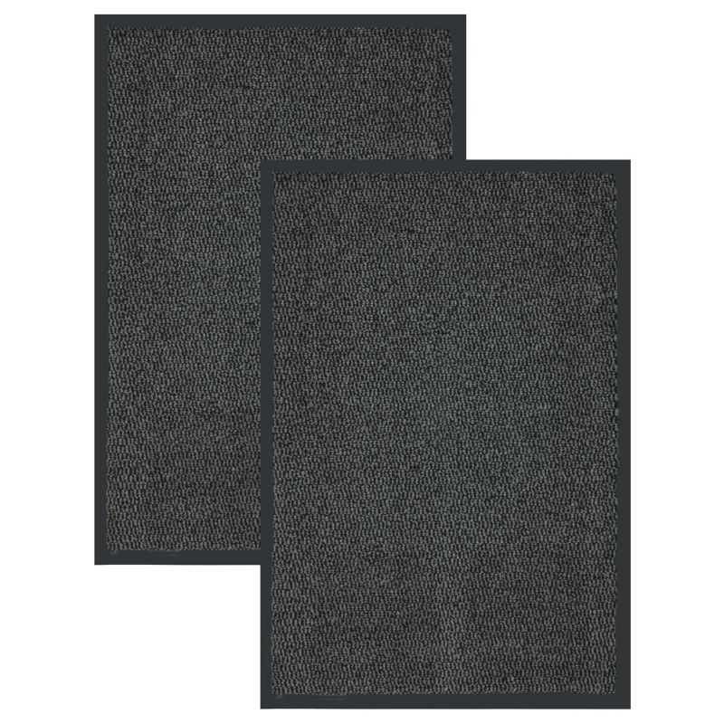 Wycieraczka Bruno 60x90 cm e-floor pod drzwi szary zestaw 2 szt