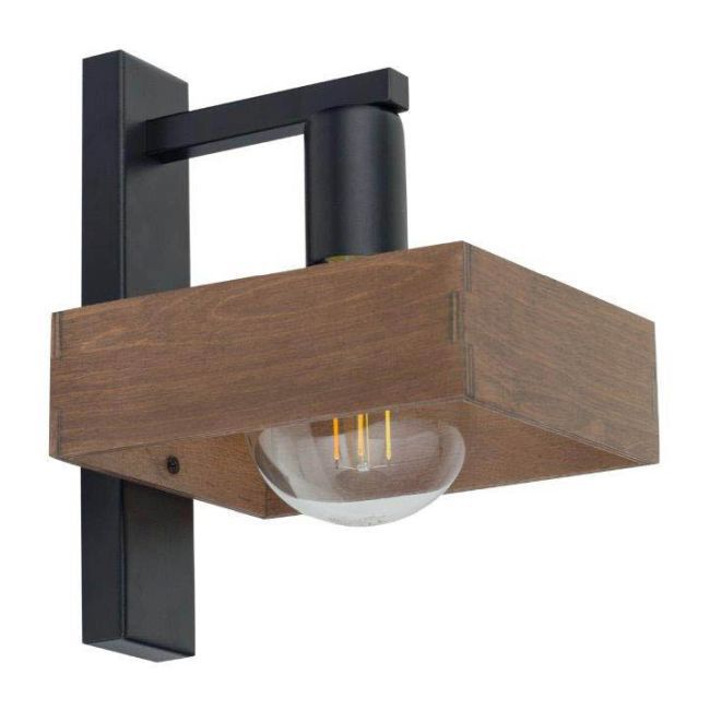 Kinkiet pojedynczy Robin czarny 60 W