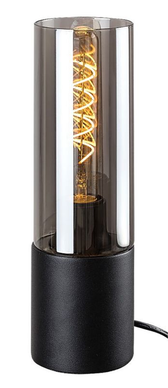 Lampa stołowa Rabalux Ronno kolor dymno-czarna 1 x E27 x 25W IP20 wym: 29.5 x 9 x 9 cm metal - 1 szt.