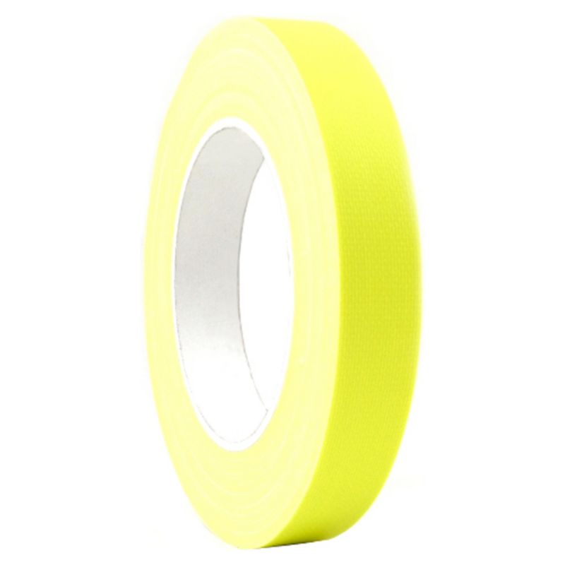 Taśma fluorescencyjna 25 m x 19 mm żółta
