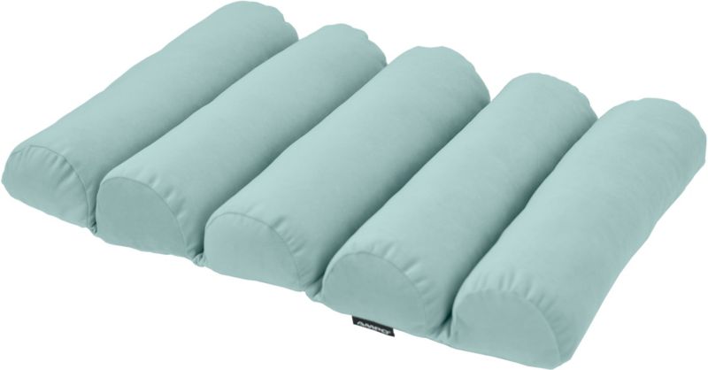 Poduszka wielofunkcyjna dekoracyjna AMPO welur niebieski 1 szt.