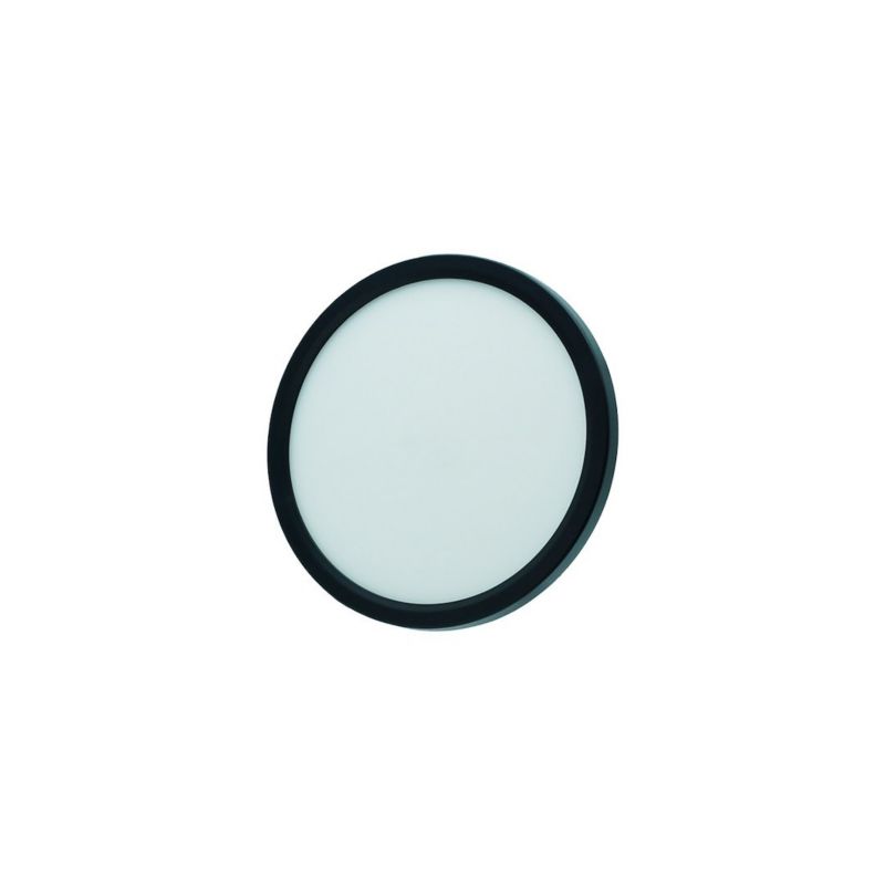 Plafon sufitowy nowoczesny IdeaLED Denver czarno-biały LED 18W 3000K-6000K 1800lm IP20 wym: 3 x 23 x 23 cm metal - 1 szt.