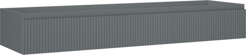 Szafka łazienkowa podumywalkowa Mexen Rivel grafit mat 160 cm 1 szuflada 1 szt.