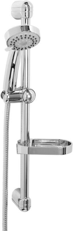 Zestaw prysznicowy Ferro Ego 3-funkcyjny chrom, mydelniczka 1 szt.