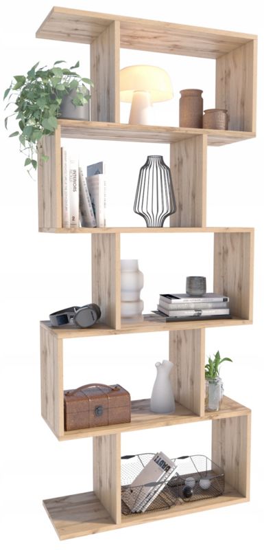 Regał Matkam otwarty BASK szafka Per dąb wotan 1 szt.