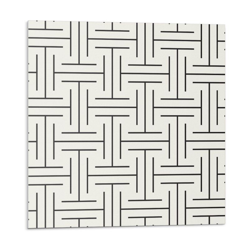 Kafelki samoprzylepne Wallfluent 30x30 cm Geometryczne kształty w kratkę 9 szt.