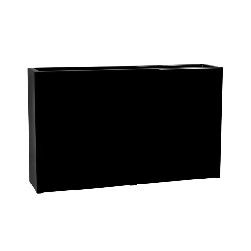 Doniczka Lechuza Z Włókna Szklanego Na Taras Do Domu D972G Czarny Połysk 1 szt