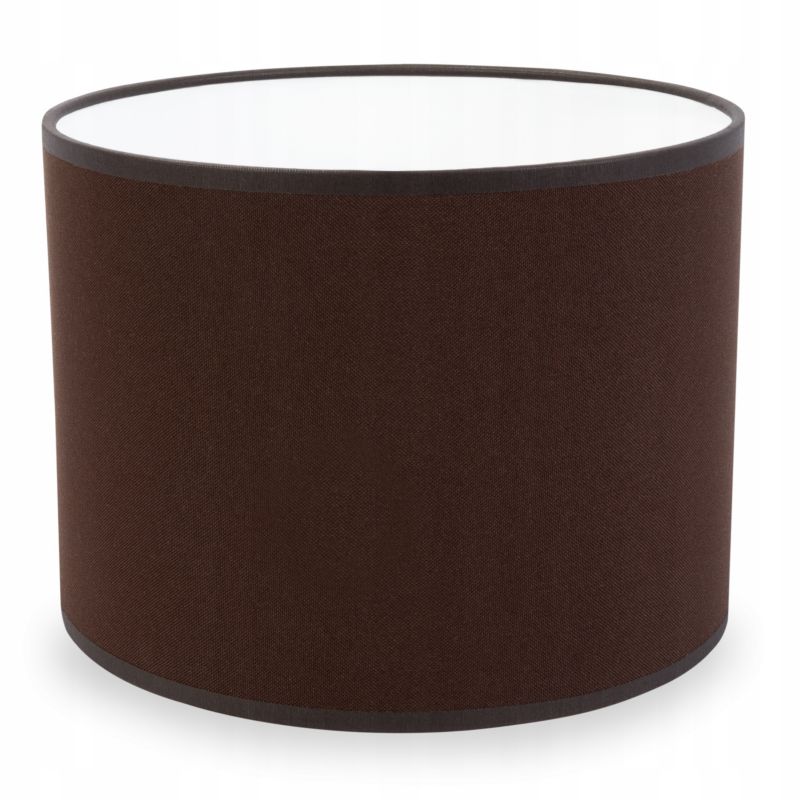 Abażur do lampy wiszącej stołowej Light Home LH okrągły E27 brązowy 20cm 1szt.